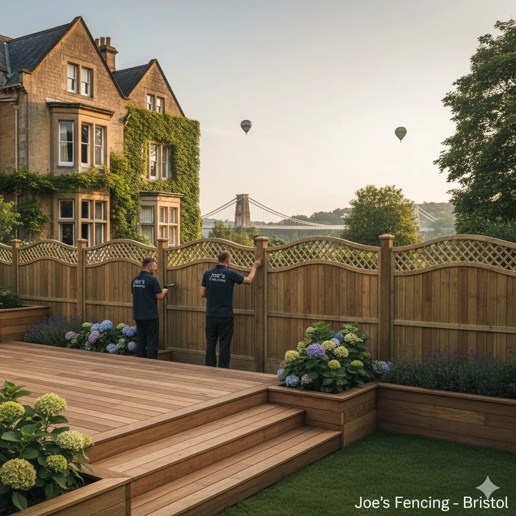 * High-end garden improvements for a period home in Clifton Bristol