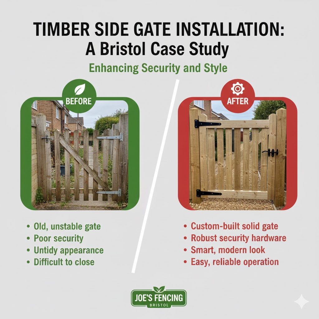 Timber Side Gate Installation: A Bristol Case Study