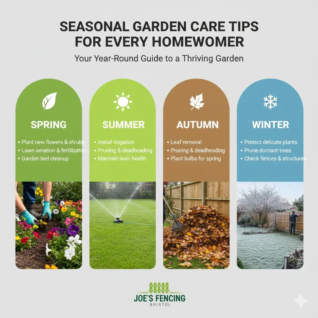 [Four seasons of garden maintenance in Bristol]