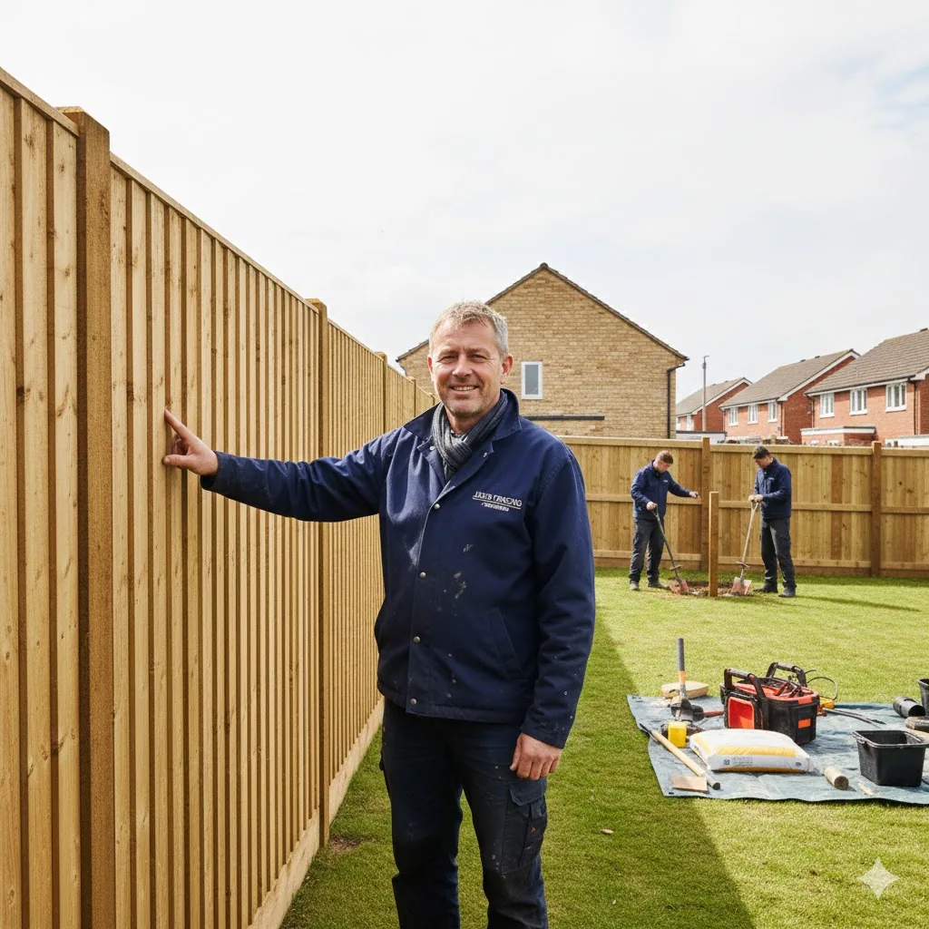 * Professional garden fencing and gate installation in Keynsham Bristol
