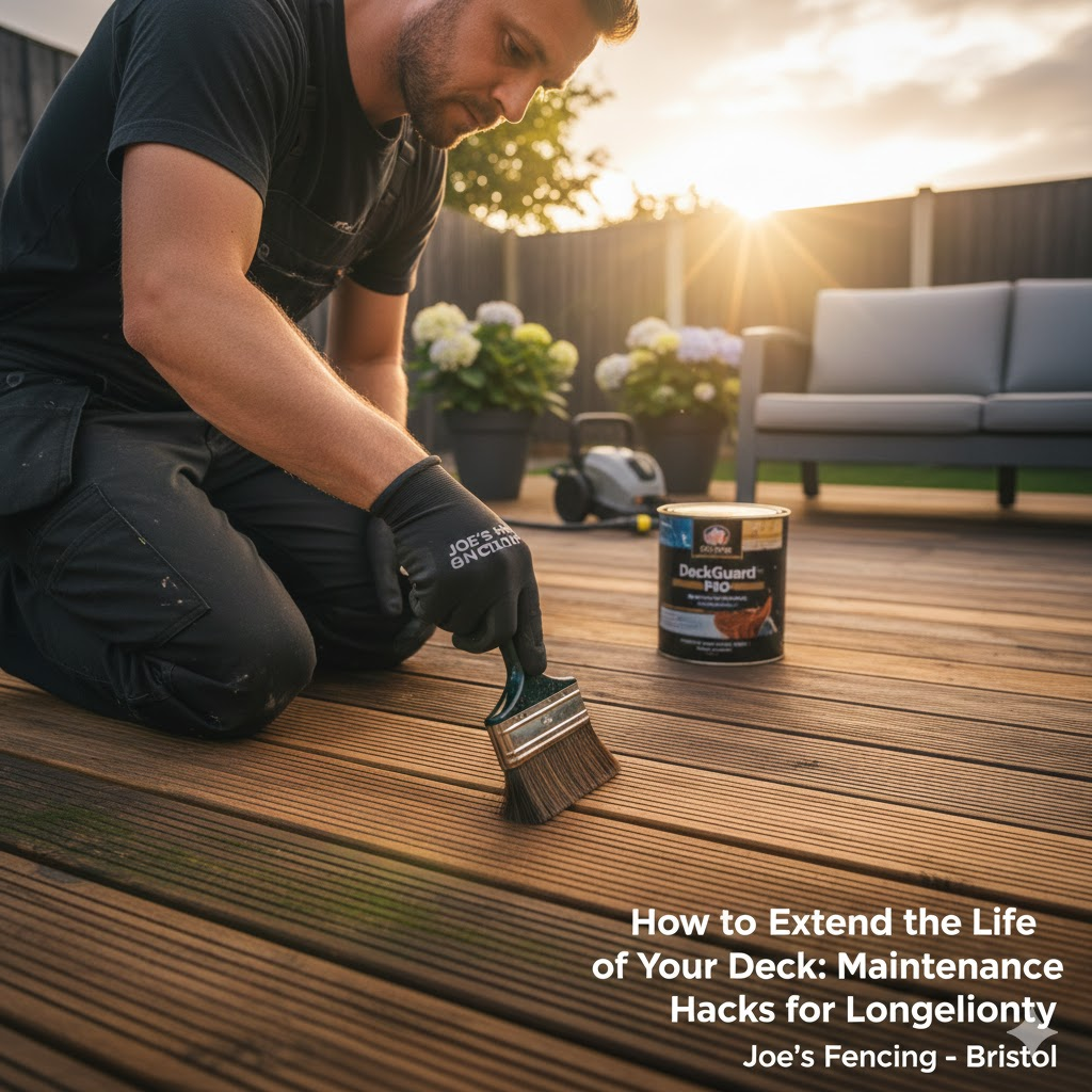 * Using pot feet to prevent deck rot and extend lifespan