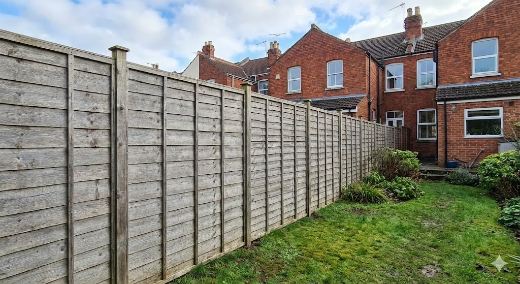 [Comparison of rotting wooden fence post vs durable concrete fence posts Bristol]
