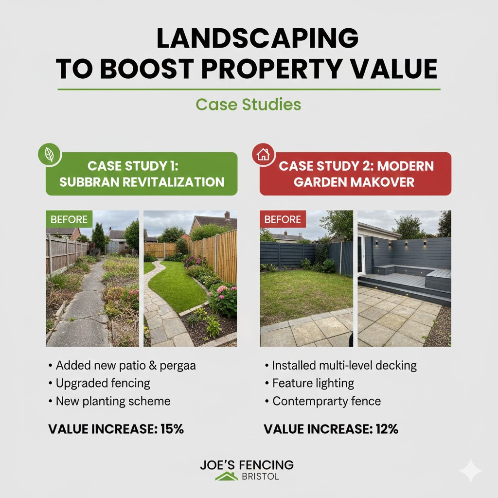 * Front garden landscaping renovation to boost curb appeal in Bristol