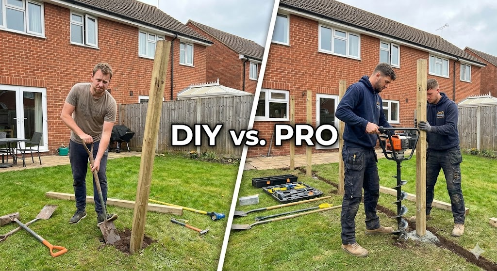 [DIY fencing vs professional installation pros and cons]