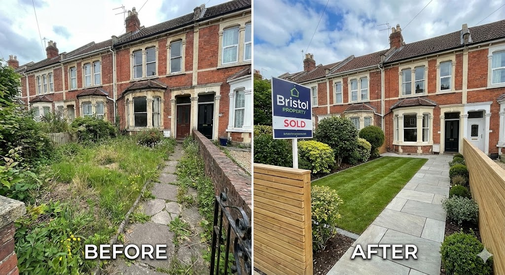 [Driveway installation adding value to Bristol property]