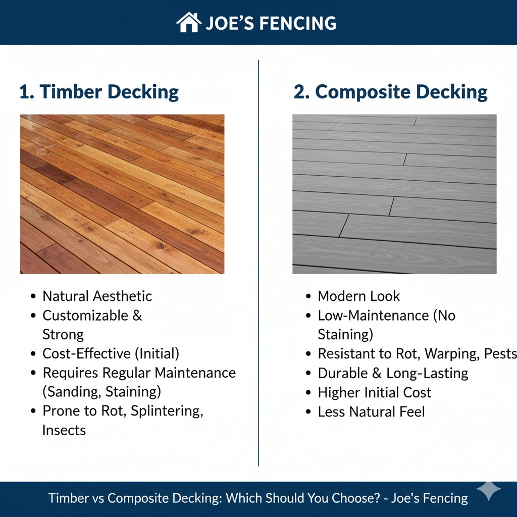 [Timber vs composite decking comparison in a Bristol garden]