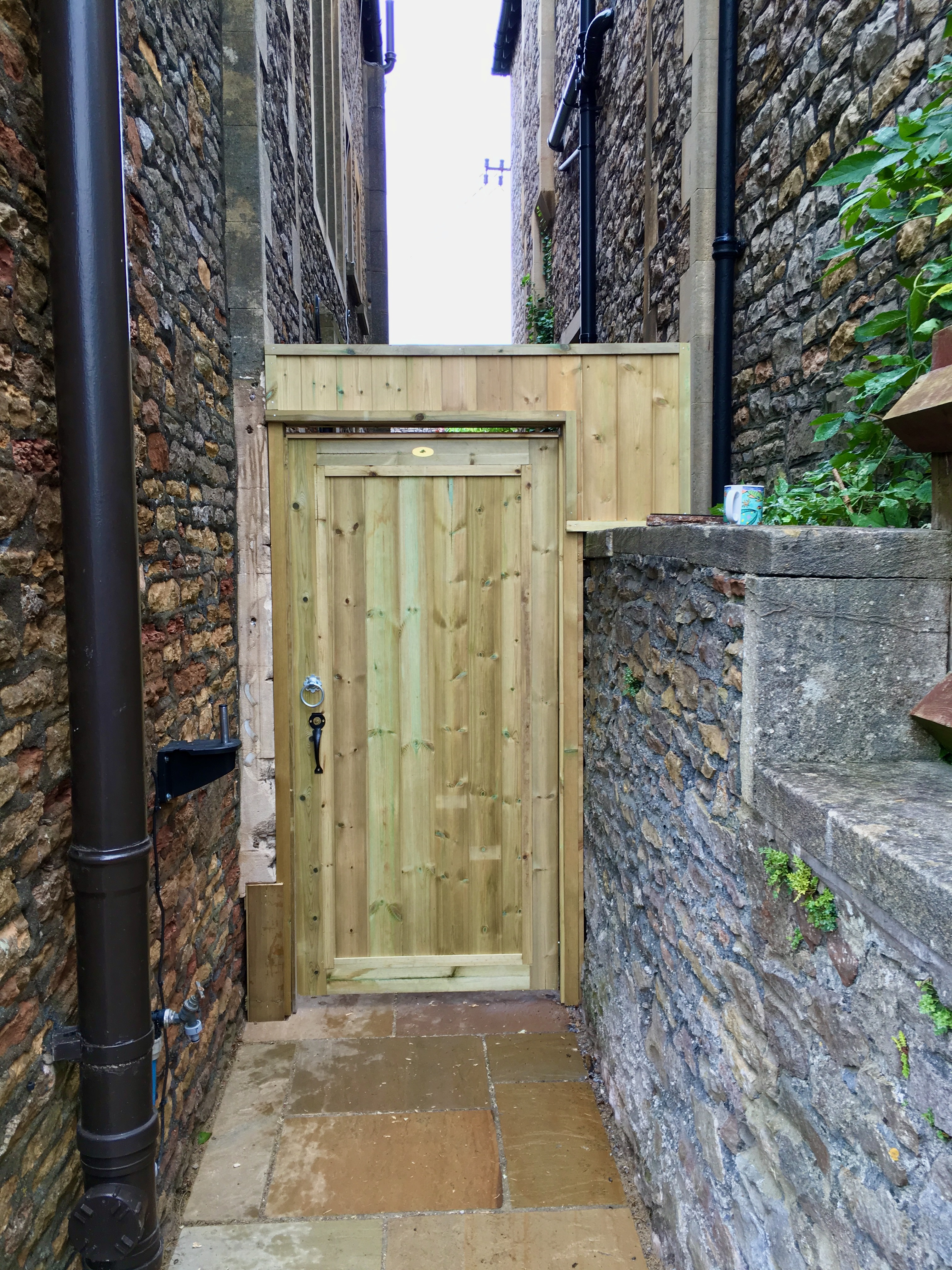 Bristol gates project - T&G side gate
