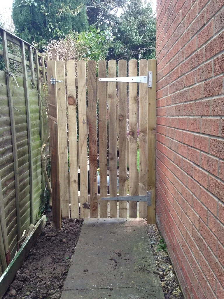Bespoke Timber Side Gate