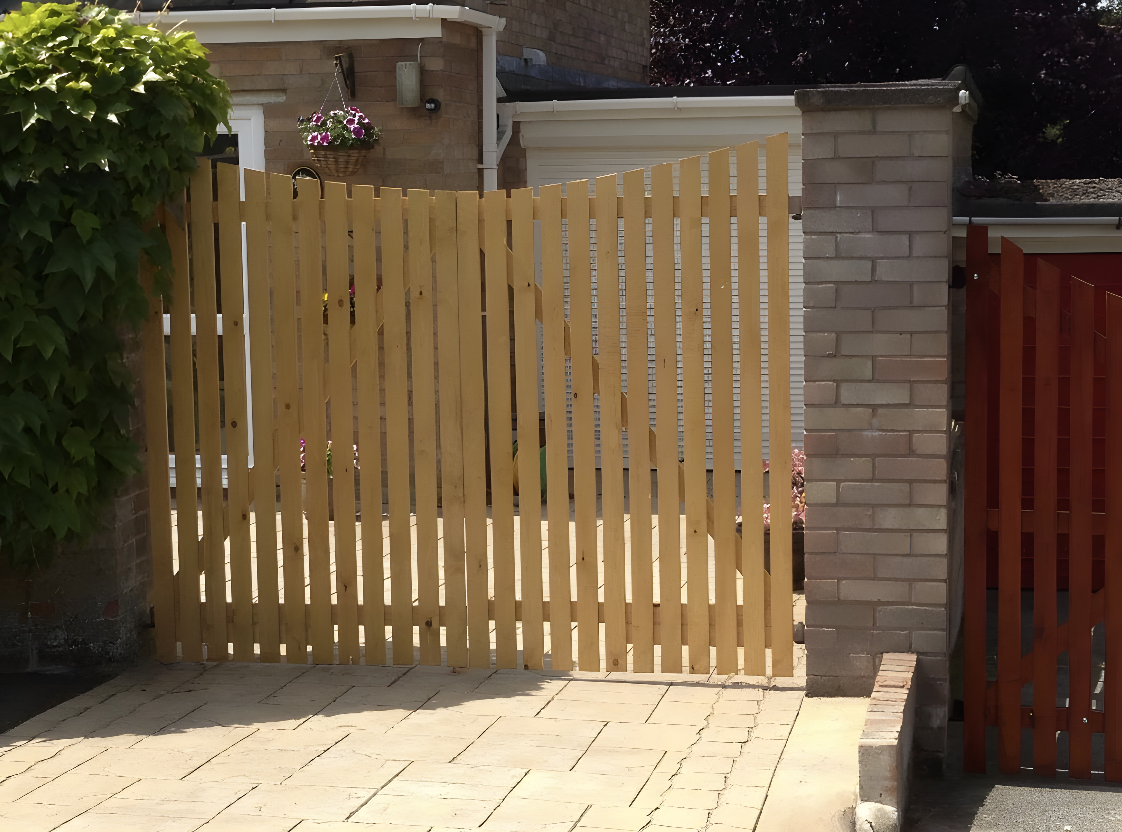 Luxury driveway gates Bristol automated security entrance system